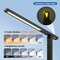 Desk Lamp with USB Charging Port: LED Stepless Dimmable Eye Caring Desk Light for Home Office - 1 Type-C, 1 USB-A Charging Port, 2 AC Power Outlets, Multiple Light Modes for Study and Bedroom